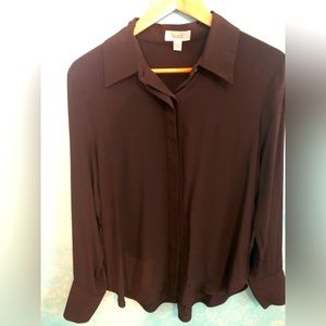 Numi silk blouse, the Simone. New. Beautiful washable and stain resistant silk.